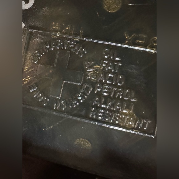 Dr. Martens Black Leather Sinclair Max Pisa Boots with Yellow Details - Picture 10 of 10